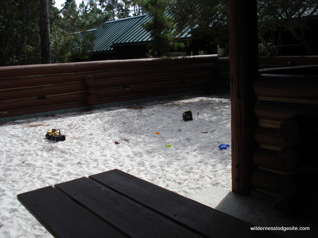 Cub's Den Sandbox and Picnic Table